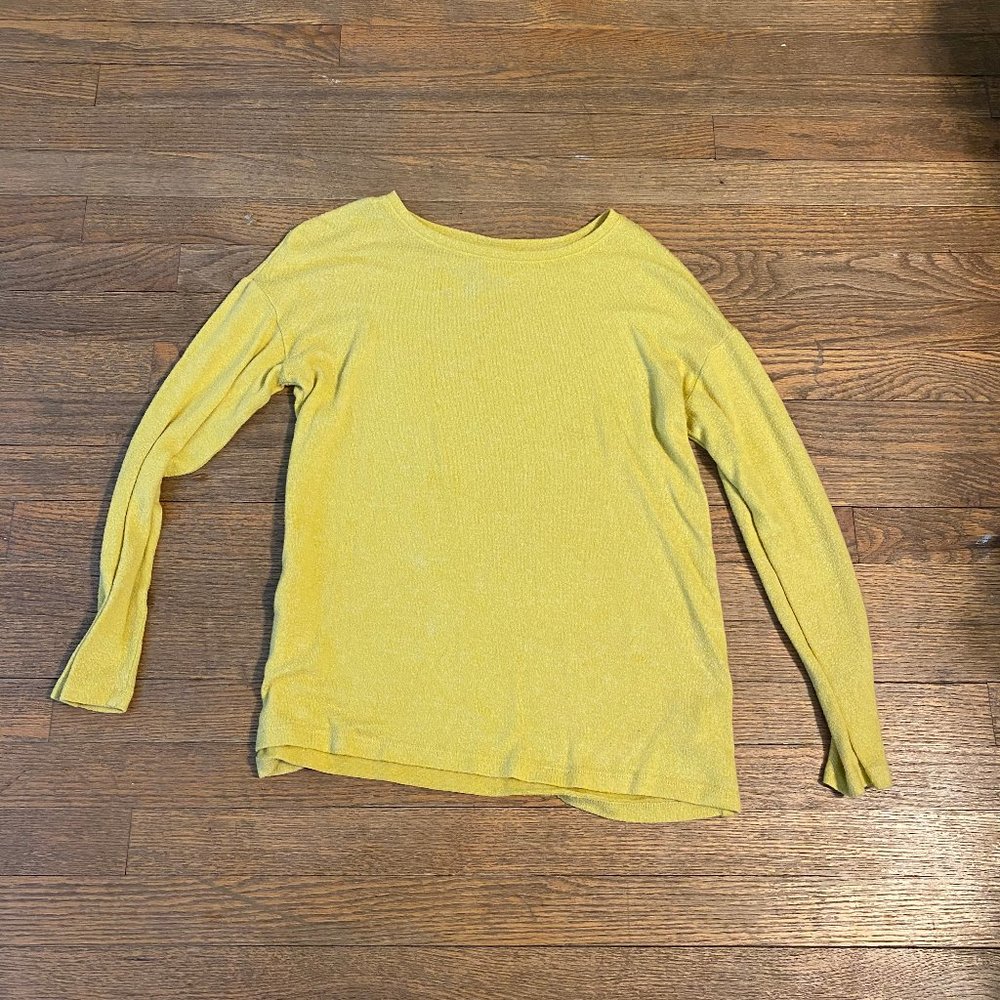 Yellow Long Sleeved T-shirt